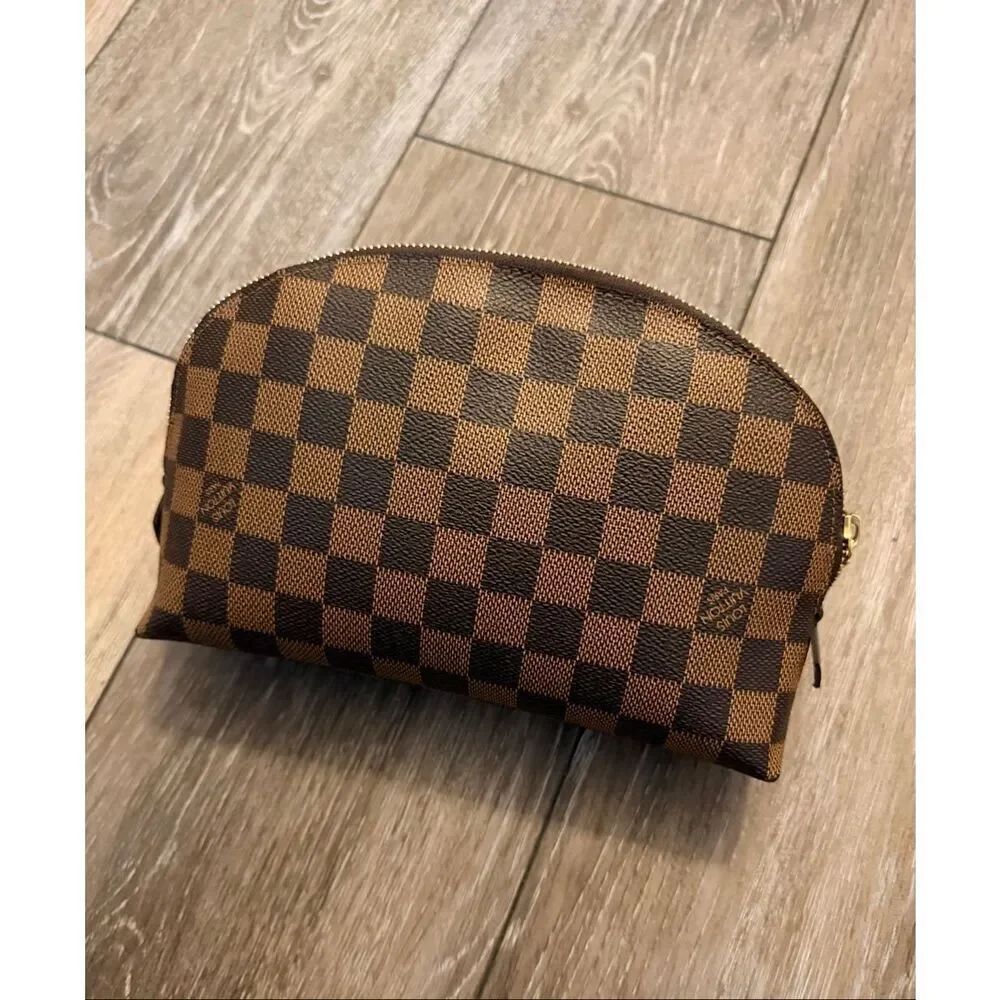 Louis Vuitton Damier Ebene Cosmetic Pouch GM